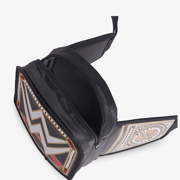 WWE Championship Belt Fanny Pack - Black and Gold - Picture 4 of 5